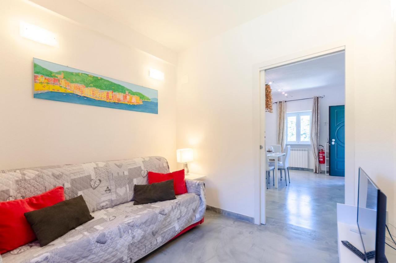 Alla Casa Rosa, Peaceful Apartment Surrounded By Greenery With Free Parking, Wifi & Air Conditioning Rapallo Exterior photo